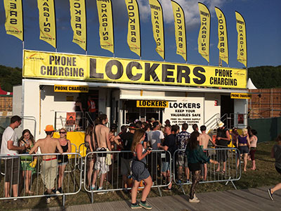 Event lockers