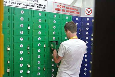 Event lockers and Mobile Cloakrooms